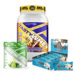 Combo Pai Gourmet Fit Tasty Whey 3W 900g + Tasty Wafer 50g + Creatina Flavor 300g
