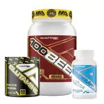 Combo Pai que Está Voltando à Ativa 100% Beef + Ômega-3 + Glutamina Platinum Series 300g