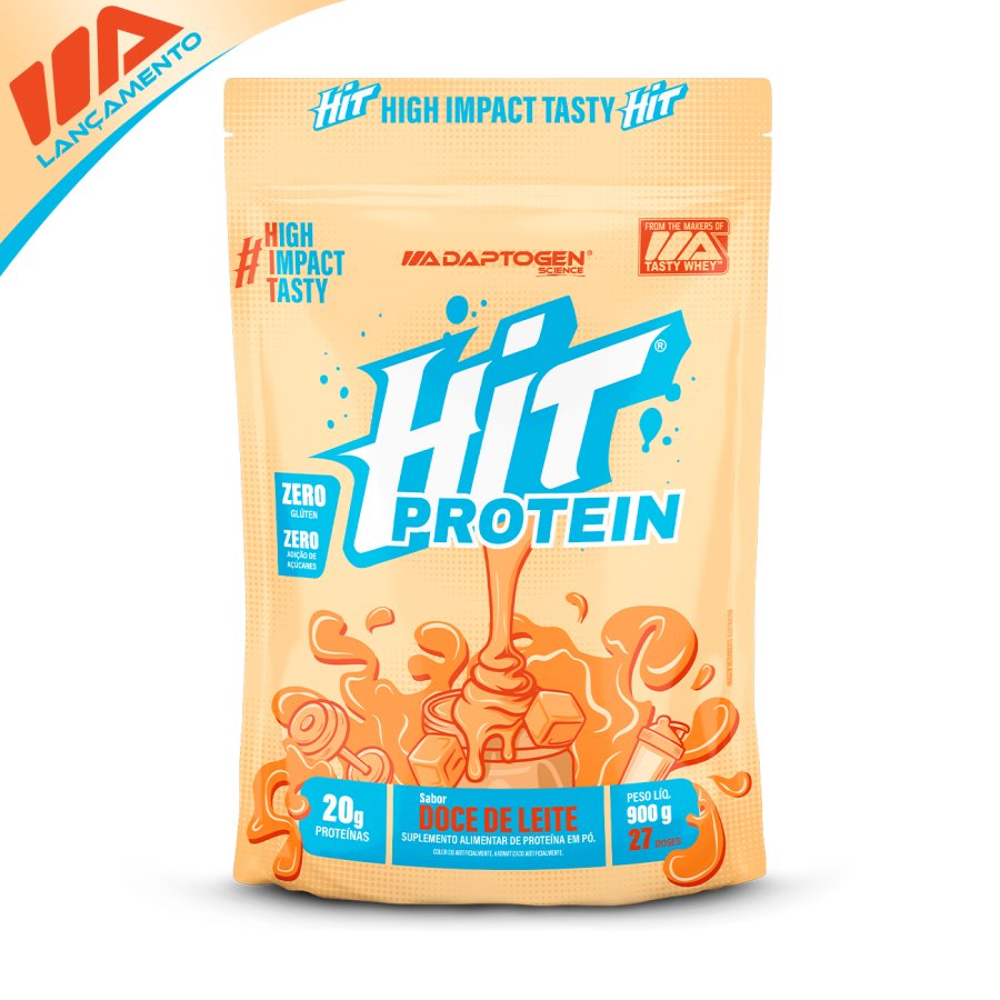 HIT Protein Doce de Leite 900g Bag