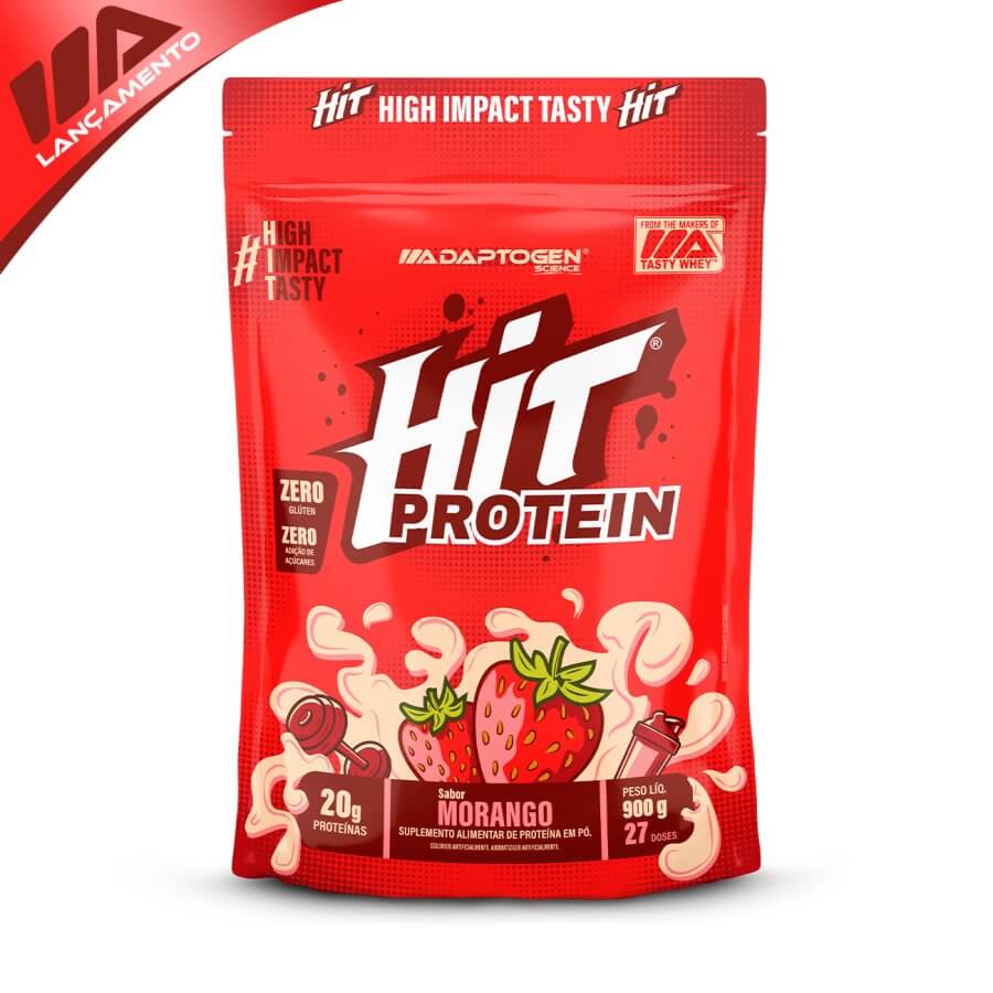 HIT Protein Morango 900g Bag