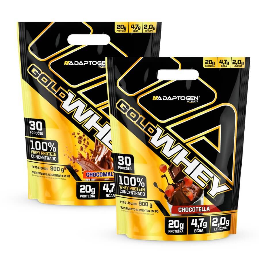 Combo 2x Gold Whey Bag 900G
