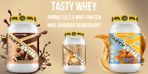 Tasty Whey: Porque ele é o whey protein mais saboroso do mercado?