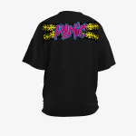 Camiseta Adaptogen Oversized Panic Preta