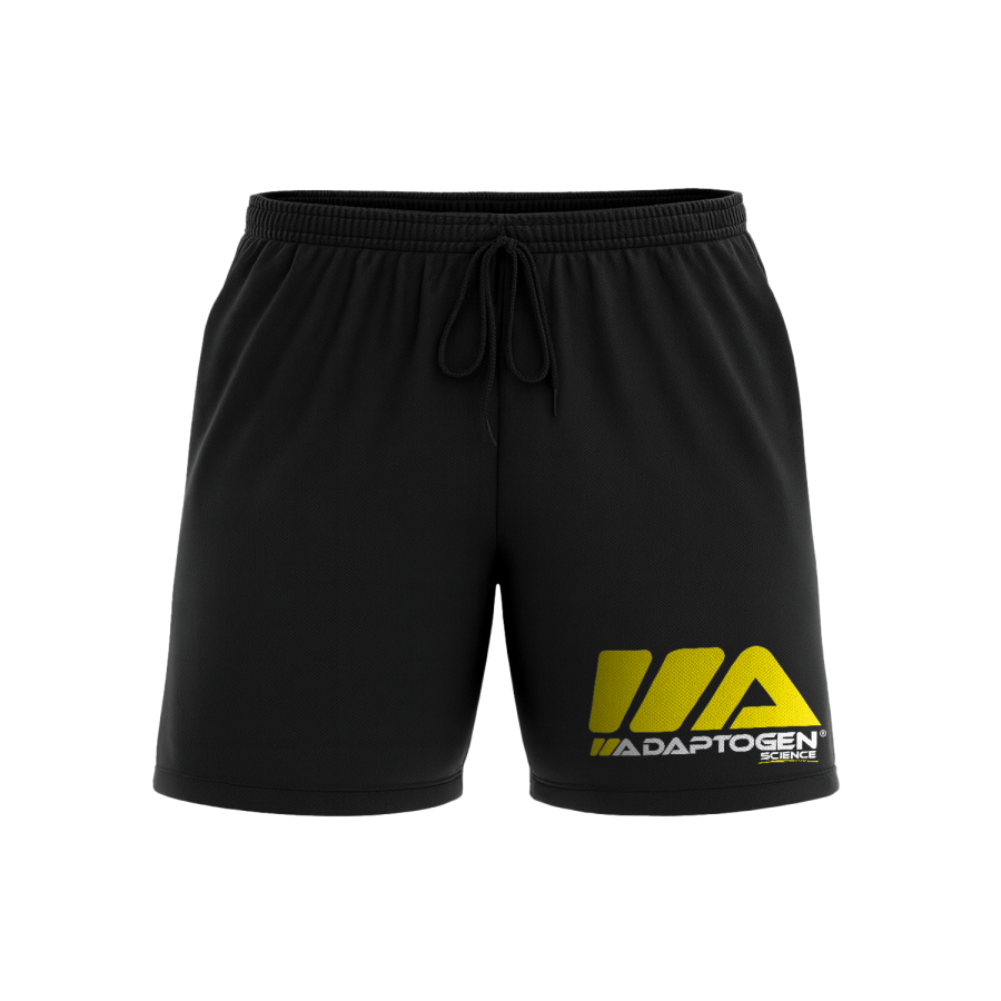 Bermuda Adaptogen Preta Malha Leve Respirável