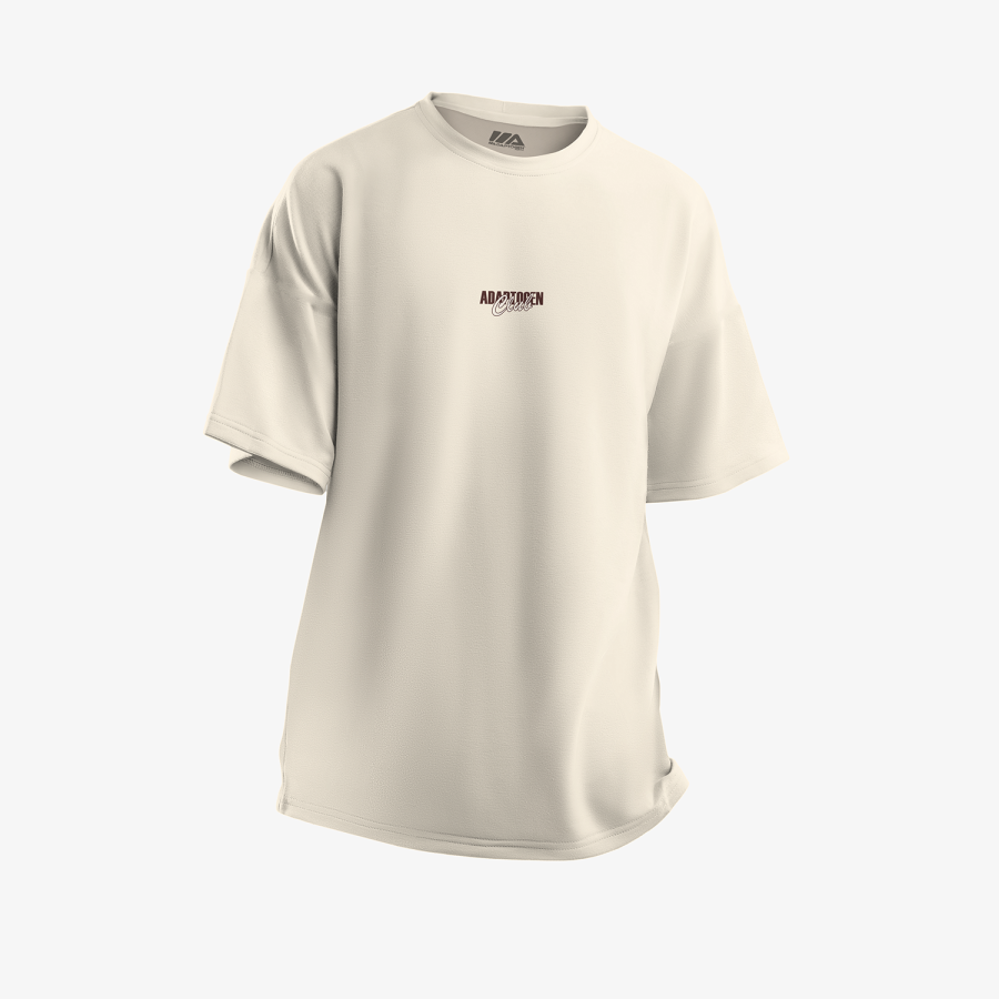 Camiseta Adaptogen Oversized Club Off White