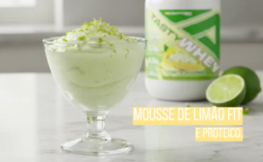 Mousse de Limão FIT: Receita deliciosa e fácil com Whey!