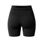 Short Preto Feminino Adaptogen Poliamida com Bolso Atrás