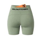 Short Verde Feminino Adaptogen Poliamida com Bolso Atrás