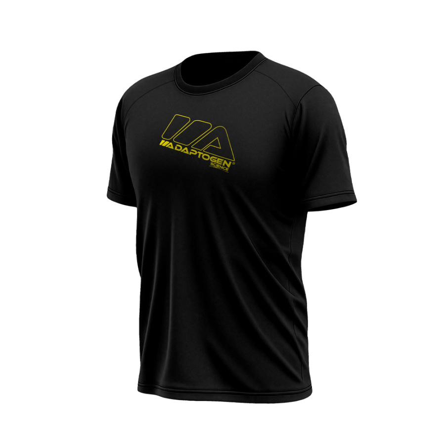 Camiseta Masculina Reglan Preta Adaptogen