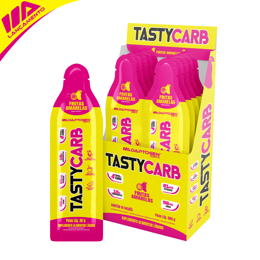 Tasty Carb Frutas Amarelas 30g Cx 10