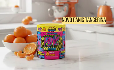 Novo PANIC Tangerina: A explosão cítrica que faltava no seu treino. 